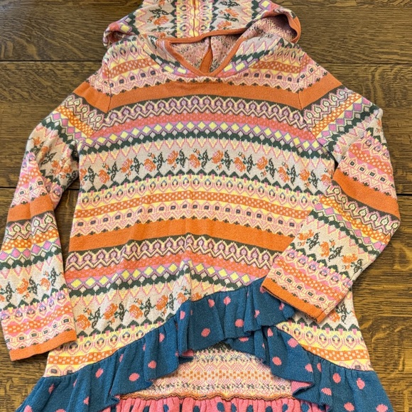 Matilda Jane Keep Me Cozy Hoodie Sweater Girls size 8 - Picture 13 of 13
